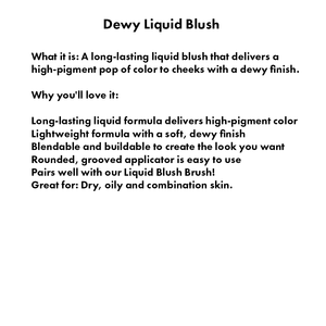 Velvet Liquid <b>Blush</b> Natural Flush Tone Long Wear Colorfast Waterproof Lightweight Custom Logo Cheek Tint - Product Image 6