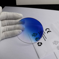 EXIA M6A 1,61 Gafas de sol Lentes Gradient Blue SHMC Green Coatings UV400 Anti-Impact