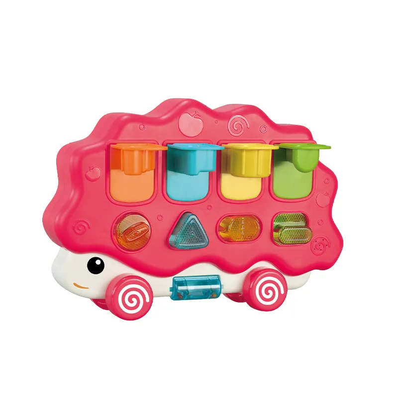 Hérisson voiture jouet instruments de musique à piles nouvelle nouveauté éducatifs sensoriels montessori jouets pour bébés