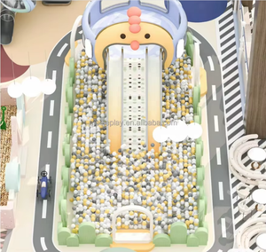 Eibele, Área de Juegos Infantil Comercial para Interiores, Equipamiento de Juegos con Tobogán Grande, Piscina de Pelotas, <span class=keywords><strong>Zona</strong></span> de Juegos para Niños para Centros Comerciales - Product Image 3