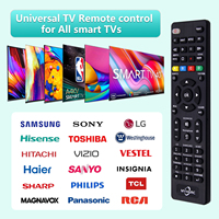 Control Remoto Universal para TV LG/Samsung/Sony/Toshiba/Sharp/Hitachi/TCL/Sanyo/Philips/Panasonic/JVC/RCA/Haier/Vestel Smart TV