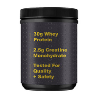Usine OEM fournissant de l'énergie poudre de Protien poudre de protéine d'isolat de lactosérum brut 30g supplément d'énergie pour le sport protéiné