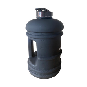 Logo personalizzato mezzo gallone 2L riutilizzabile coperchio bottiglia d'acqua in plastica isolamento termico rivestimento Anti-corrosione palestra sport motivazionale - Product Image 3