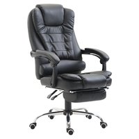 Nouveau design mobilier de bureau en cuir pu, chaise de patron en cuir italien, chaise de bureau de direction