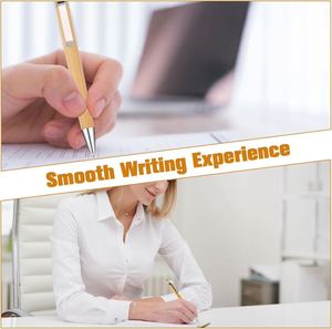 ปากกาลูกลื่นไม้ไผ่รีไซเคิล เป็นมิตรกับสิ่งแวดล้อม พร้อมหน้าจอสัมผัส  รับทำโลโก้ตามสั่ง - Product Image 2