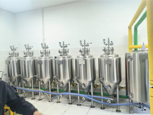 Thiết bị hệ thống nhà máy bia Mini <span class=keywords><strong>microbrewery</strong></span> 50L đến 200L để chế tạo bia tùy chỉnh bao gồm bình áp lực 100L & 300L - Product Image 5