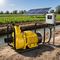 Pompe à eau solaire portable haute pression OEM à conversion de fréquence DC pour l'irrigation agricole