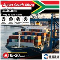 Services de dédouanement maritime express, export de fret vers l'Afrique du Sud, port de Durban, expédition porte-à-porte