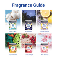 PurFresh Tropical Breeze 185g Désodorisants d'intérieur écologiques non toxiques 5%-15% d'ingrédients actifs Perles rafraîchissantes pour la maison