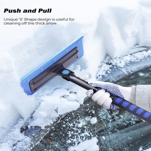 להארכה שלג מטאטא מברשת קצף ידית 270 תואר Rotatable שלג מנקה רכב שלג שובל <span class=keywords><strong>Pusher</strong></span> - Product Image 3