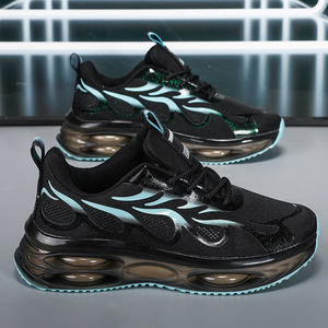 Chaussures de marche tendance pour femmes, antidérapantes, éclairées, avec amorti, rehaussantes, à enfiler, doublure en maille, semelle extérieure en TPU - Product Image 3