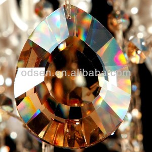 Lustre en cristal K9, lustre européen à LED, lampe suspendue créative, lustre à bougies E14 pour salon - Product Image 6