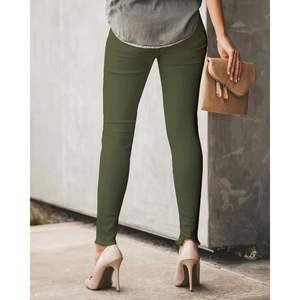 2025 Pantalon Ajusté Moderne Femme Y1 Vert Taille 10 - Product Image 2