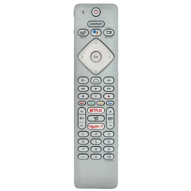 RC415440301 For Philips 4K UHD LED Android TV Voice Remote Control Replacement With Netflix Button 43PUS7304