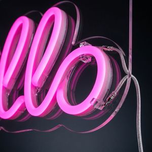 Enseigne lumineuse LED néon personnalisée murale intérieure/extérieure, télécommandée, étanche IP65, pour logo et mots, pour la maison - Product Image 4