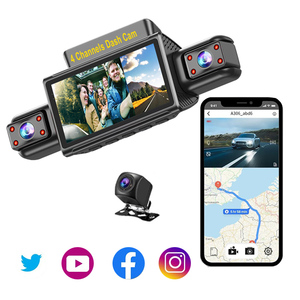 <span class=keywords><strong>Dashcam</strong></span> de <span class=keywords><strong>voiture</strong></span> à 4 objectifs 3 pouces écran IPS <span class=keywords><strong>360</strong></span> caméra pour <span class=keywords><strong>voiture</strong></span> boîte noire enregistrement vidéo intelligent moniteur de stationnement caméra <span class=keywords><strong>voiture</strong></span> <span class=keywords><strong>360</strong></span> enregistreur - Product Image 1