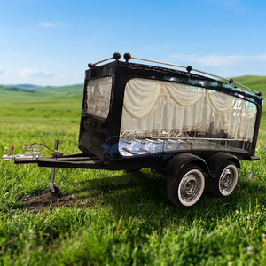 Vente en gros : Remorque funéraire pour charrette funéraire à prix bas, pour le transport de corps par charrette funéraire et camion - Product Image 1