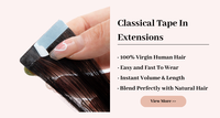 Pita Perekat Rambut Virgin Remy Super Tahan Air 3 Yard Putih/Biru Lem Dua Sisi untuk Wig/Ekstensi Rambut/Penambahan Rambut