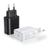 Cargador Superrápido OEM de 45W PD 3.0 QC PPS Tipo C para EE. UU., Reino Unido y UE, Cargador USB para Samsung, Cable para S21 S22 S23 S24