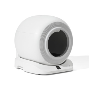 กระบะทรายแมวอัจฉริยะ OEM Q-clean สำหรับลูกแมว ทำ<span class=keywords><strong>ความ</strong></span><span class=keywords><strong>สะอาด</strong></span>ตัวเองได้ ผลิตจากพลาสติกเป็นมิตรกับสิ่งแวดล้อม <span class=keywords><strong>พ</strong></span>ร้อมระบบกำจัดกลิ่น ควบคุมผ่าน<span class=keywords><strong>แอ</strong></span><span class=keywords><strong>พ</strong></span>/ไวไฟ เสียงเบา - Product Image 3