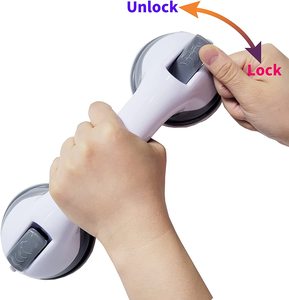 ราวจับกันลื่นแบบ Ergonomic รุ่น 0728 สำหรับห้องน้ำ  แข็งแรง ปลอดภัย  รองรับน้ำหนักได้ดี  เหมาะสำหรับผู้สูงอายุ เด็ก และผู้พิการ - Product Image 1