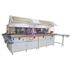 เครื่องพิมพ์สกรีนและปั๊มร้อนขวดแก้วอัตโนมัติคุณภาพสูง ยี่ห้อดังจากจีน ดีไซน์ใหม่ล่าสุด ขายดี - Product Image 5