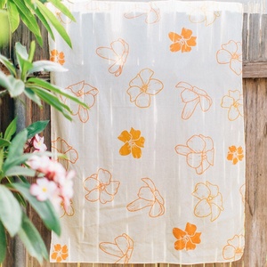 Sarong de luxe imprimé de haute qualité, doux et agréable pour la peau, personnalisé, 100% voile de rayonne, paréos - Product Image 2