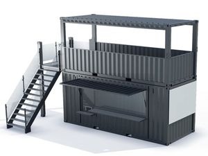 Contenedor Prefabricado Modular Portátil Moderno para Comida Rápida, Cafetería y Bar, Venta al Por Mayor ISO - Product Image 2