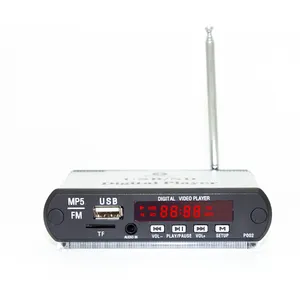 Wireless MP5 Car Video Player MP4 Video Kit Bluetooth 5.0 FM Radio Video Music Photo E-book DC5/12V