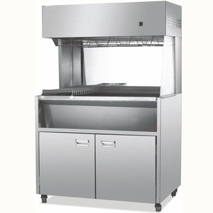 Estación de descarga de patatas fritas de alta calidad, calentador fiable de patatas fritas, lámpara de calefacción, estación de tallado para patios de comida - Product Image 1