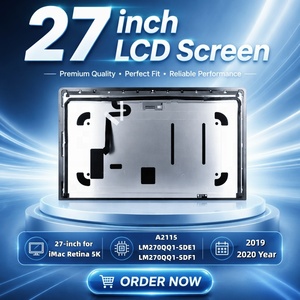 Écran LCD <span class=keywords><strong>27</strong></span> <span class=keywords><strong>pouces</strong></span> pour <span class=keywords><strong>iMac</strong></span> Retina 5K <span class=keywords><strong>27</strong></span> <span class=keywords><strong>pouces</strong></span> A2115 LM270QQ1-SDF1 SDE1 QQHD, assemblage d'écran <span class=keywords><strong>2019</strong></span> 2020, 661-12558 - Product Image 1