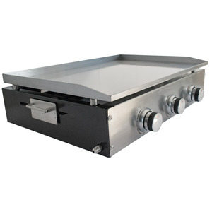 Nouvelle <span class=keywords><strong>plancha</strong></span>-grill gaz-électrique HDWYN7A personnalisée en usine - Portable <span class=keywords><strong>pour</strong></span> le <span class=keywords><strong>camping</strong></span> et la maison, en acier inoxydable, avec télécommande et design pliable - Product Image 2