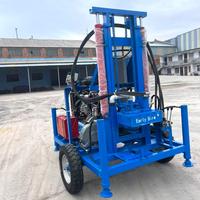 Machine de forage multi-applications à quatre roues pour puits profonds et puits d'irrigation
