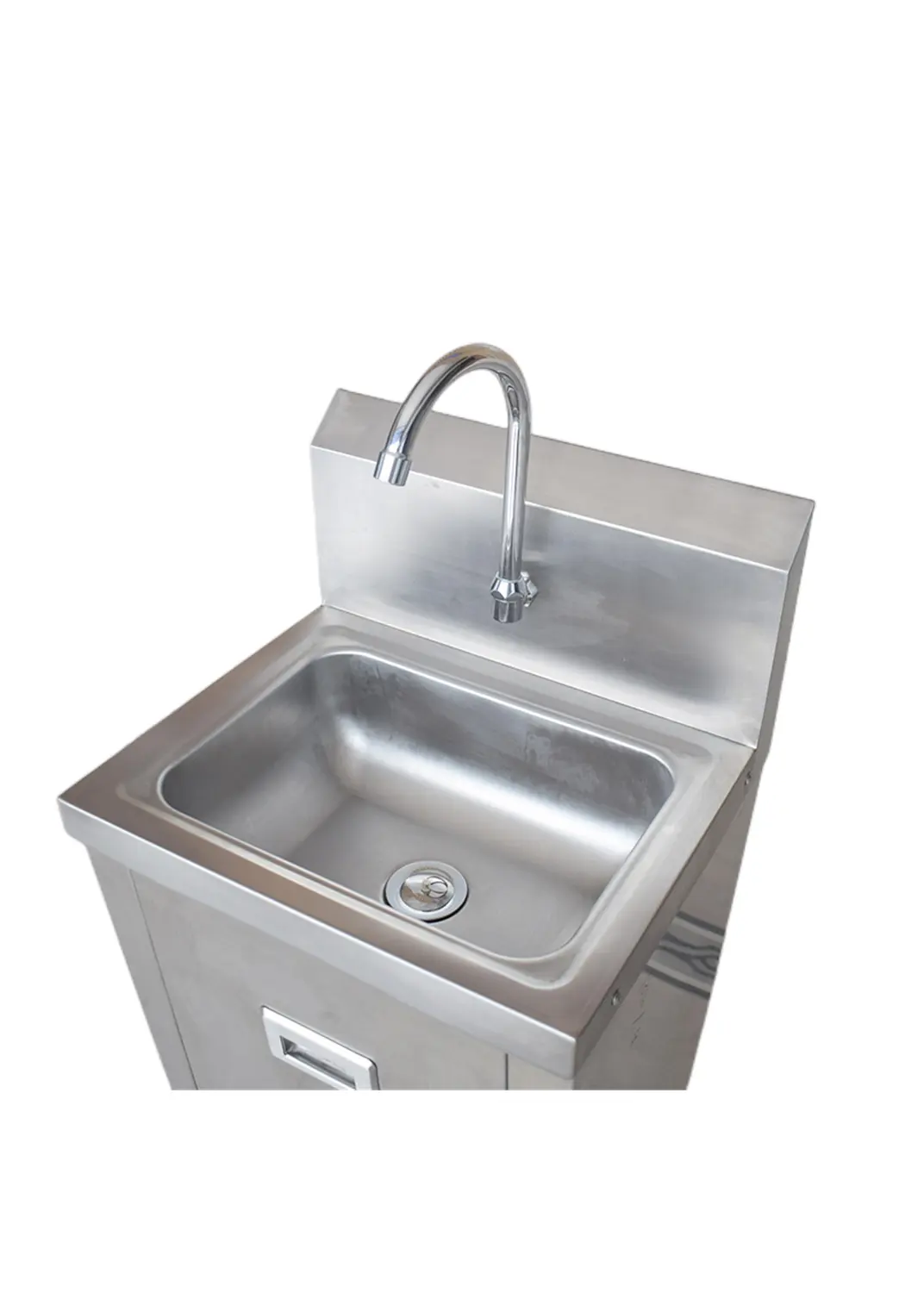 Foot operated hand wash sink basin Stainless steel Foot medicine sink