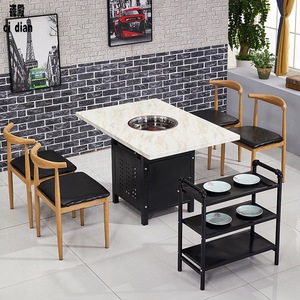 Feu <span class=keywords><strong>de</strong></span> cour à gaz extérieur personnalisable moderne Support Kang Pas cher Transfrontalier Tissé Fer Vaporisateur Plastique Rotin <span class=keywords><strong>Table</strong></span> Hot Brazier - Product Image 6