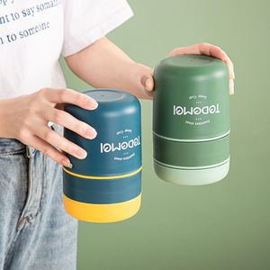 710Ml Stainless Steel Double-Walled Insulated Soup <b>Cup</b> Portable Lunch Box for Work <b>Large</b> Capacity Sealed Soup Jar - Product Image 4