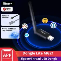 SONOFF Dongle Lite MG21 Zigbee/Thread USB-LMG21 Chip EFR32MG21 Laptop Eksternal Kompatibilitas Platform Luas Zigbee2MQTT