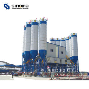 Centrale à béton électrique à double arbre à mélange prêt à l'emploi, contrôlée par PLC, avec moteur et moteur électrique en Chine pour la construction de toits - Product Image 6