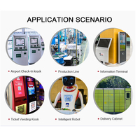 Escáner de Códigos de Barras 1D/2D EDOO F43-MRZ USB/RS232 de Montaje Fijo, Escaneo de Códigos QR y Pasaportes para Kioscos de Autoservicio