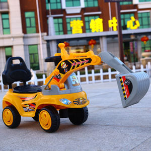 Vente en gros de voitures à bascule pour enfants en plastique de haute qualité CE, voiture à bascule pour bébé, jouets de chantier pour bébé, voiture à bascule pour l'extérieur - Product Image 4