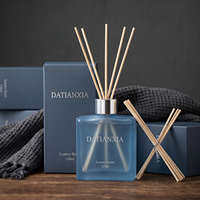 Diffuseur d'huiles essentielles en verre écologique mat carré de luxe, sans alcool, 120 ml, 200 ml, couleur et logo personnalisables