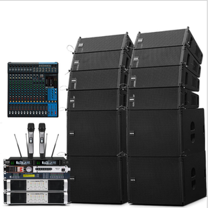 Système audio vidéo professionnel, éclairage de haute qualité, haut-parleur étanche, ligne de haut-parleurs passifs, système sonore extérieur, haut-parleur passif L208 - Product Image 3