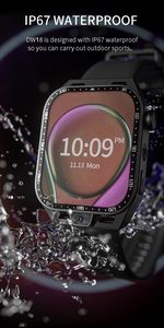 Montre intelligente 4G DW18 Surveillance du sommeil étanche de la fréquence cardiaque Relojes Inteligentes Multi Sports Mode Wearable Devices - Product Image 6