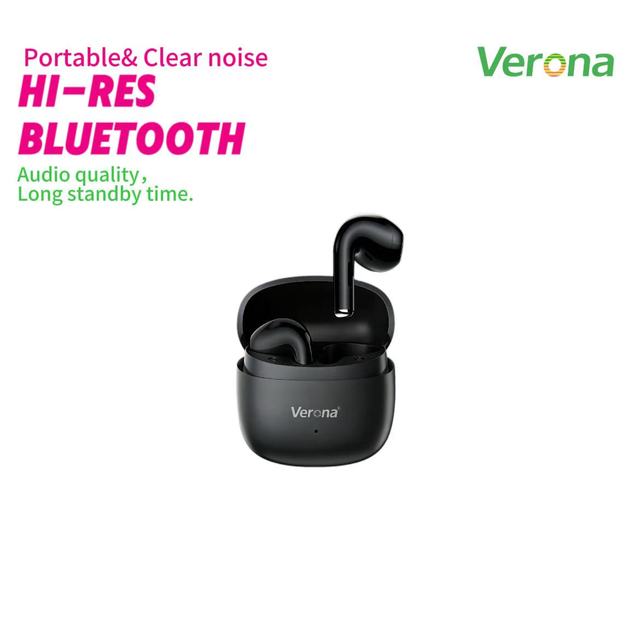 Verona TWS Earbuds | Wireless V5.3 | In-Ear Design | JL | LED | ENC Noise Cancellation | Hi-Fi Sound | IPX5 Waterproof | Custom