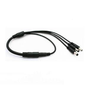 12v הוביל רצועת אור מתאם cctv pvc <span class=keywords><strong>5.5</strong></span> מ "מ * <span class=keywords><strong>2.1</strong></span> מ" מ נקבה <span class=keywords><strong>dc</strong></span> ספק כוח אספקת סוללה כבל 2 פינים מחבר קשר - Product Image 5