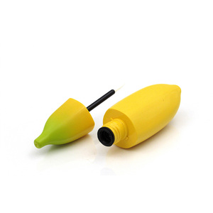 Envase cosmético en forma de plátano de dibujos animados, botella de loción de 45ml, tubo de plástico para lápiz labial, rímel, delineador de ojos - Product Image 6