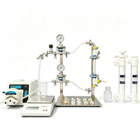 Module de membrane à fibres creuses à l'échelle de laboratoire, boîtier pour tests en laboratoire, 10kDa-500kDa, 0.1-0.45m, cartouche filtrante TFF en PVDF PES