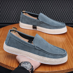 Mocasines para <span class=keywords><strong>Hombre</strong></span>, Transpirables, Cómodos, Resistentes al Desgaste, Ligeros, de Corte Bajo, con Suela Suave, Antiolor y Antideslizantes, Zapatos Casuales - Product Image 1