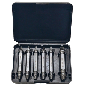 Estrattore di bulloni 6 pezzi estrattore a spirale danneggiato <span class=keywords><strong>Set</strong></span> adatto per rimuovere facilmente bulloni rotti, viti spelate e vite minuscole - Product Image 5