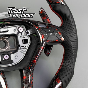 <span class=keywords><strong>Volant</strong></span> sport en fibre de carbone personnalisé avec écran LED intelligent pour Mercedes-Benz W204 W212 2011-2015 CLA GLA C63 CLS63 <span class=keywords><strong>AMG</strong></span> - Product Image 4